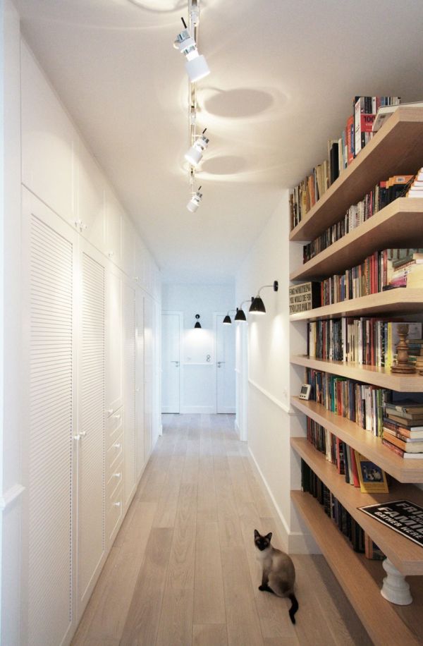 hallway bookcase